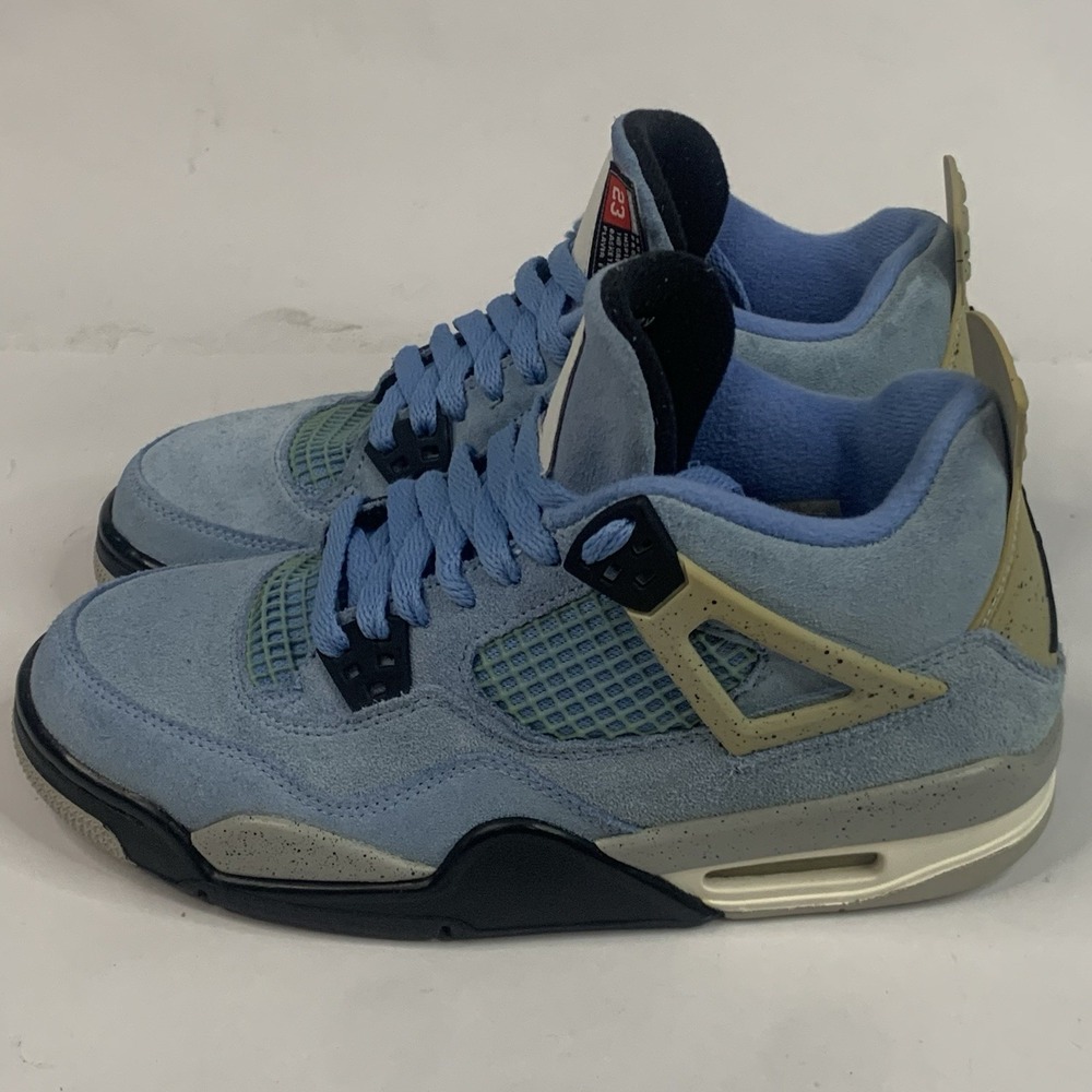 Jordan‎ 4 Retro 2021 University Blue 408452-400 Size 6Y With Box - Picture 6 of 14